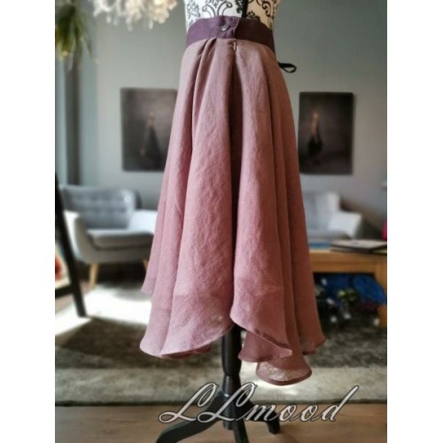 Linen skirt 