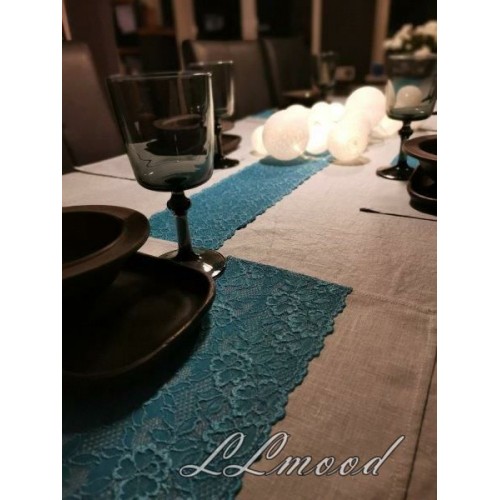 Linen tablecloth set 812
